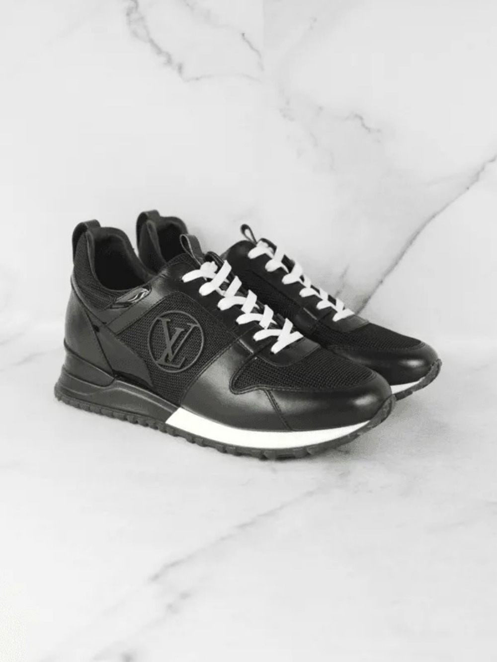 Tênis Louis Vuitton Run Away LV Monogram Preto