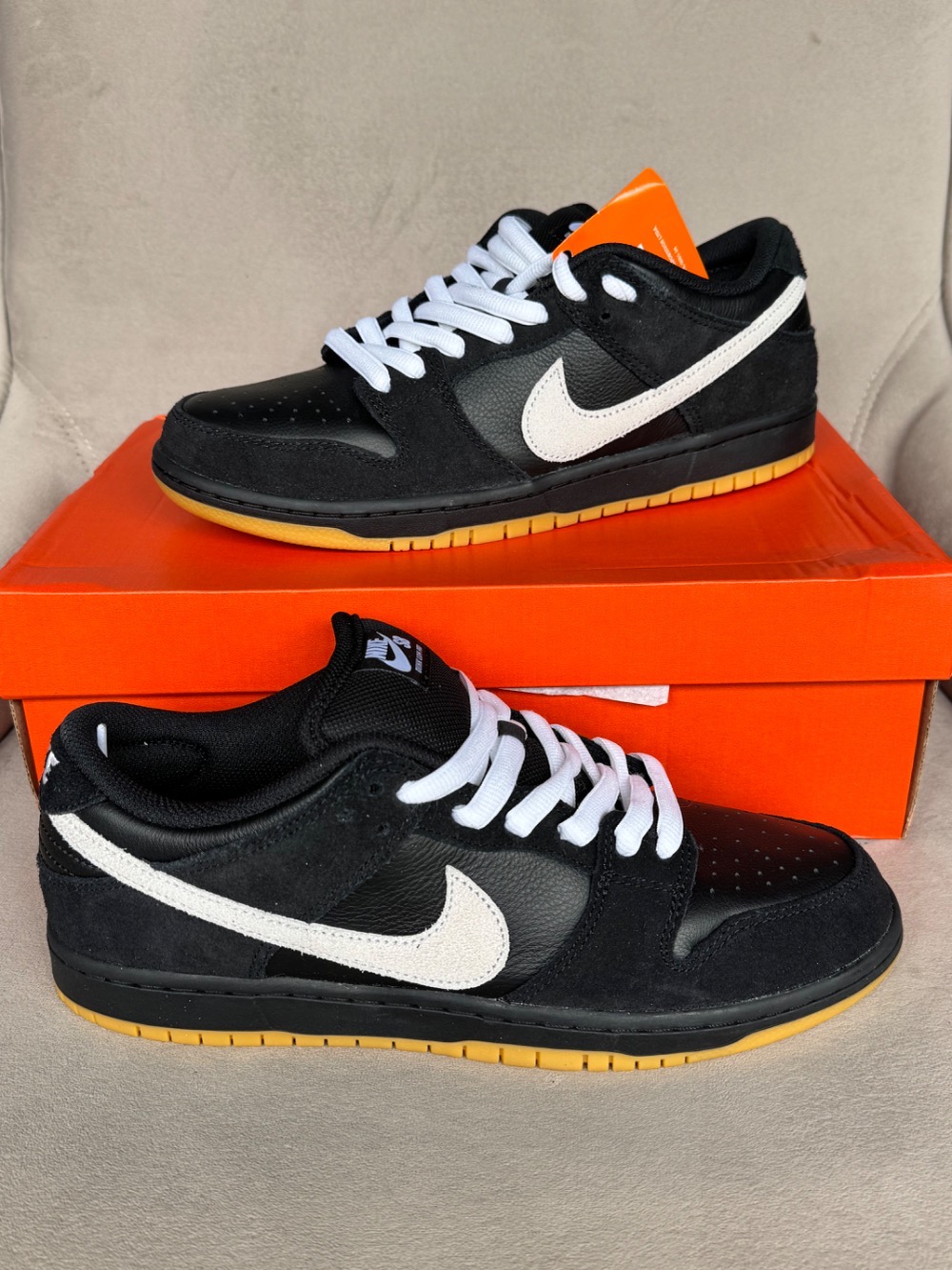 Nike SB Dunk Low Pro Black White