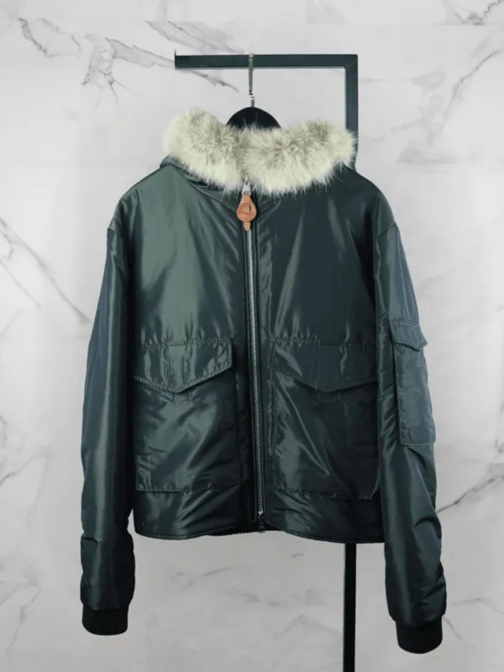Jaqueta Louis Vuitton Moto Bomber Verde