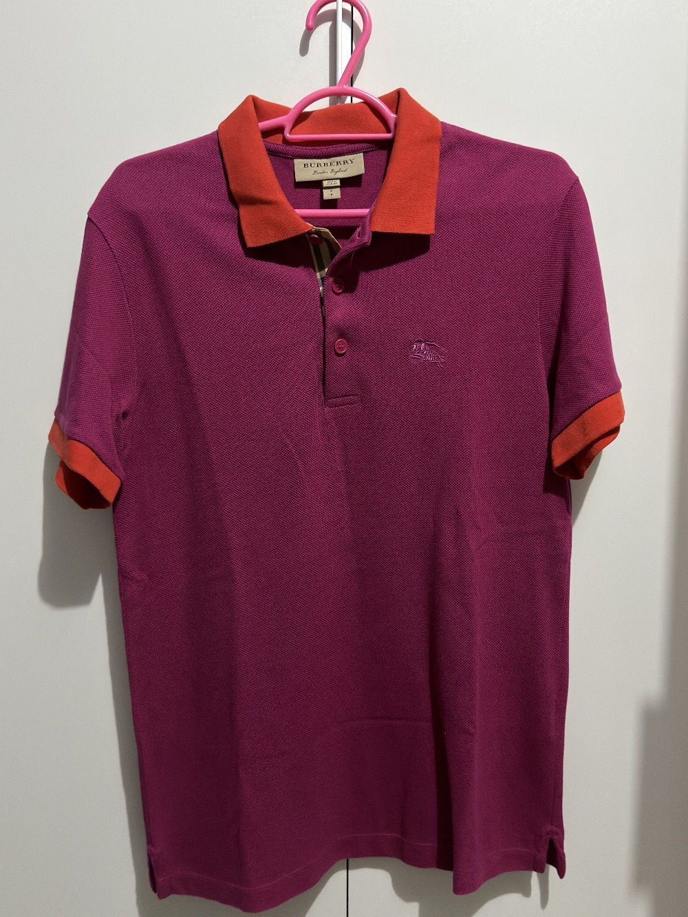 Camisa Burberry Vintage Polo Blue