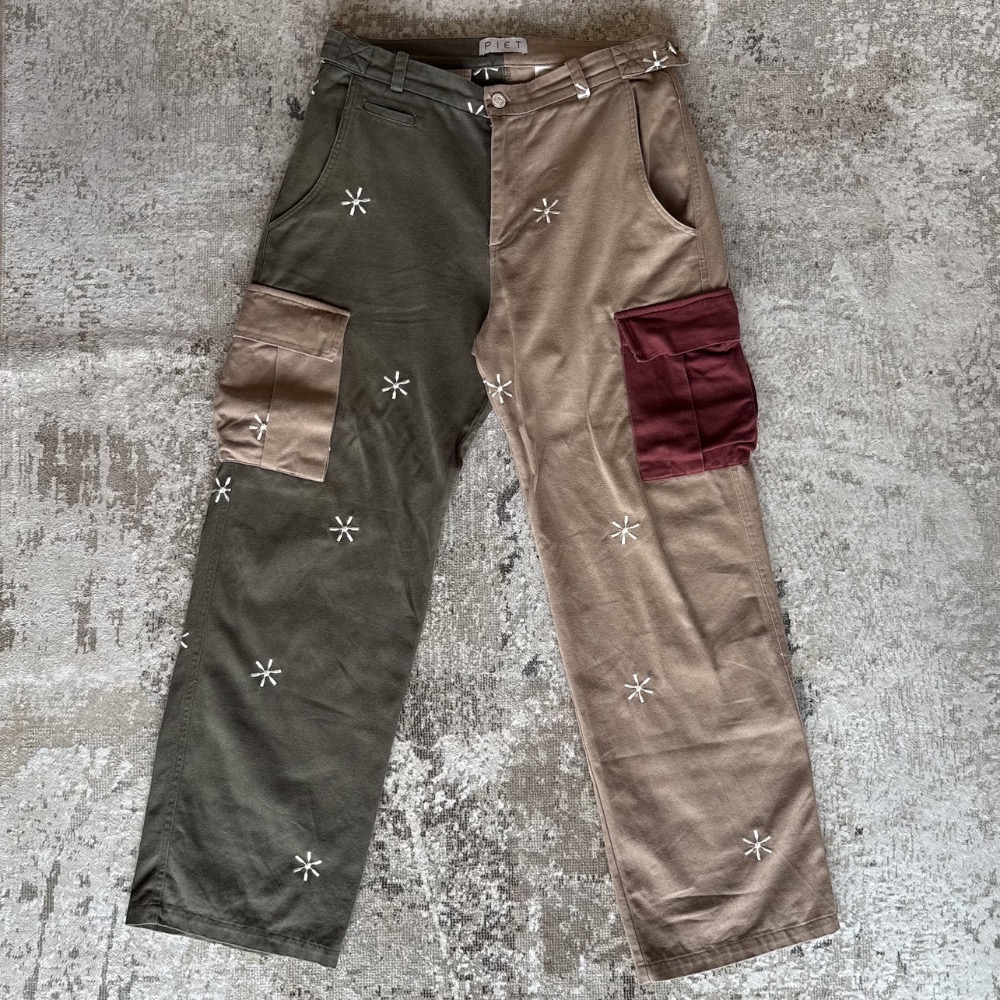 Calça Piet Patchwork Cargo