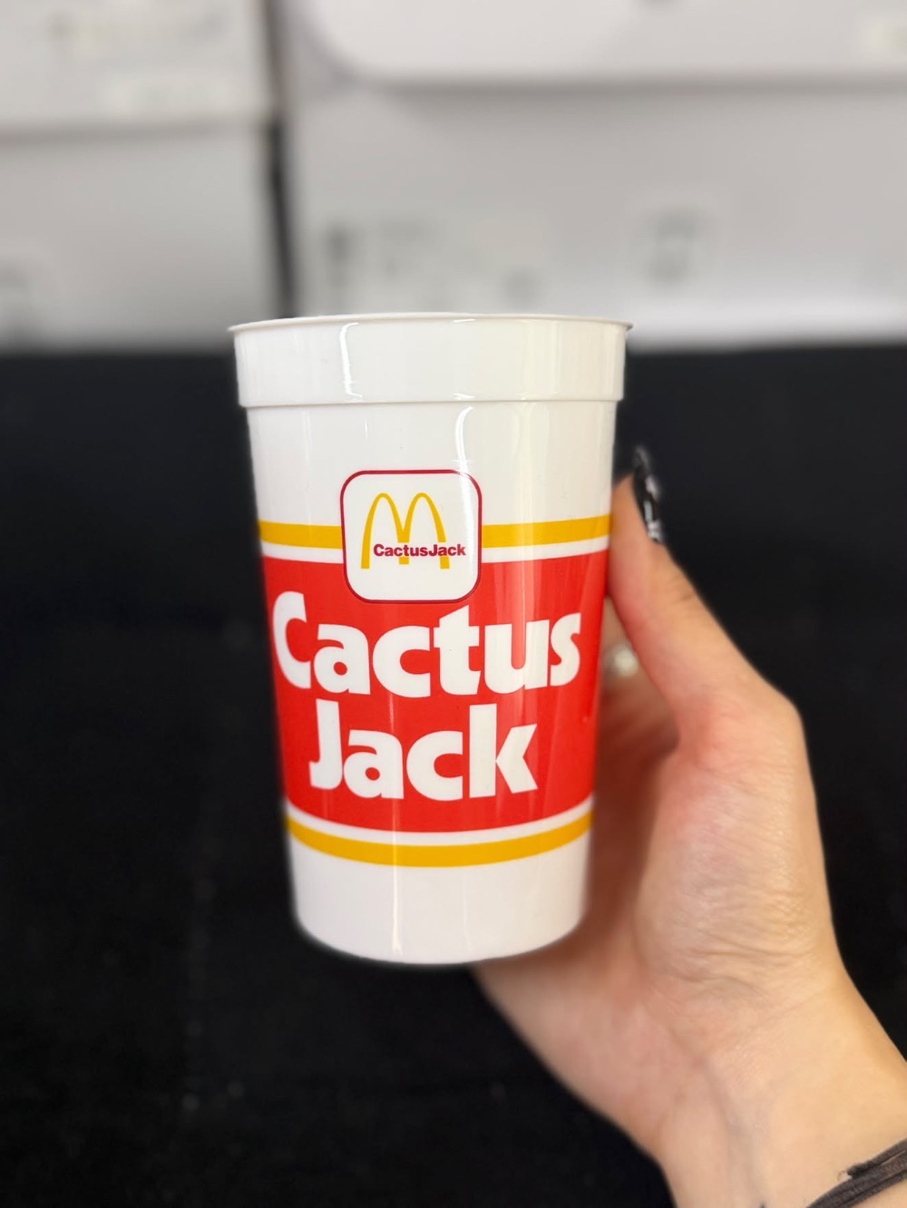 Travis scott X McDonalds Cactus Jack Plastic Cup