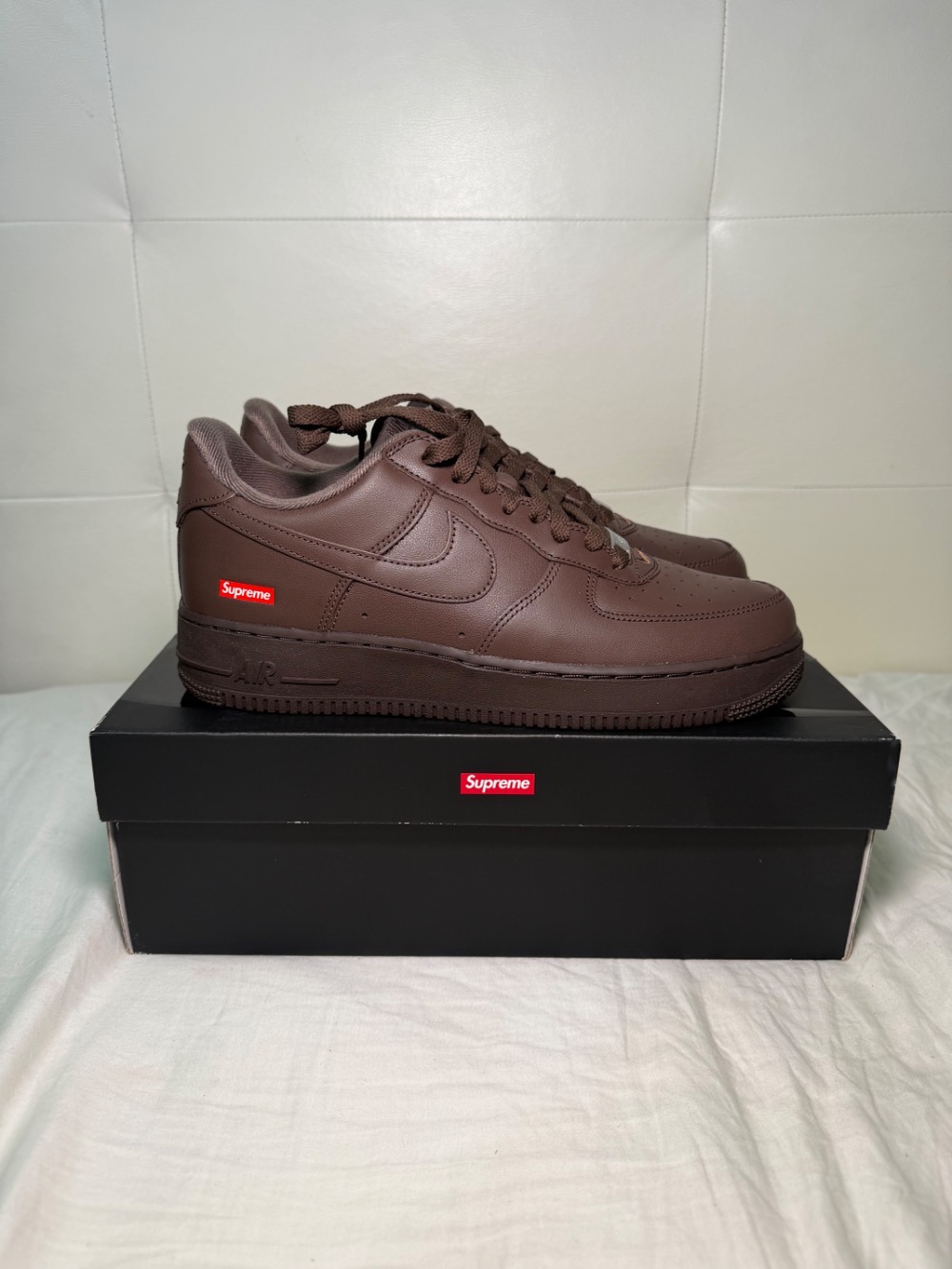 Supreme x Nike Air Force 1 Low Baroque Brown