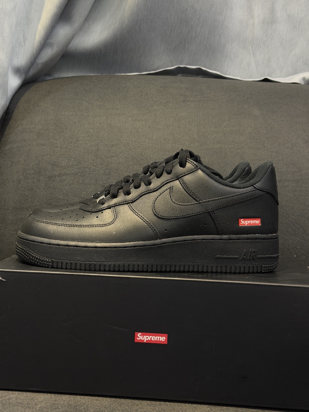 Supreme x Nike Air Force 1 Low Black