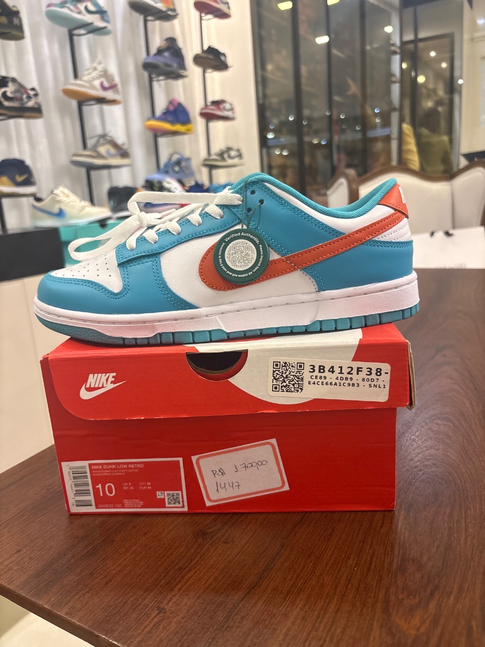 Nike Dunk Low Miami Dolphins