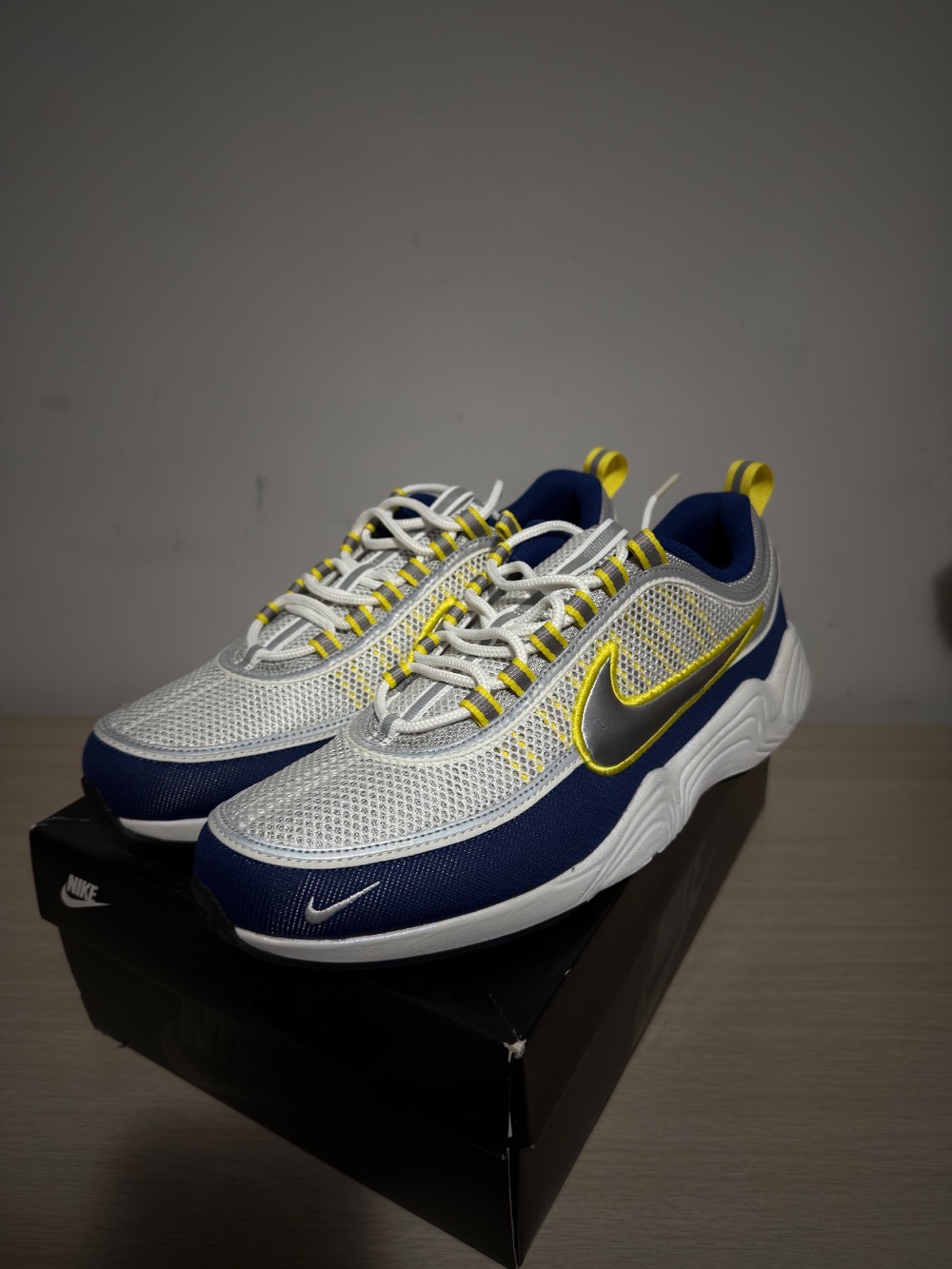Nike Air Zoom Spiridon SP Deep Royal Yellow Strike