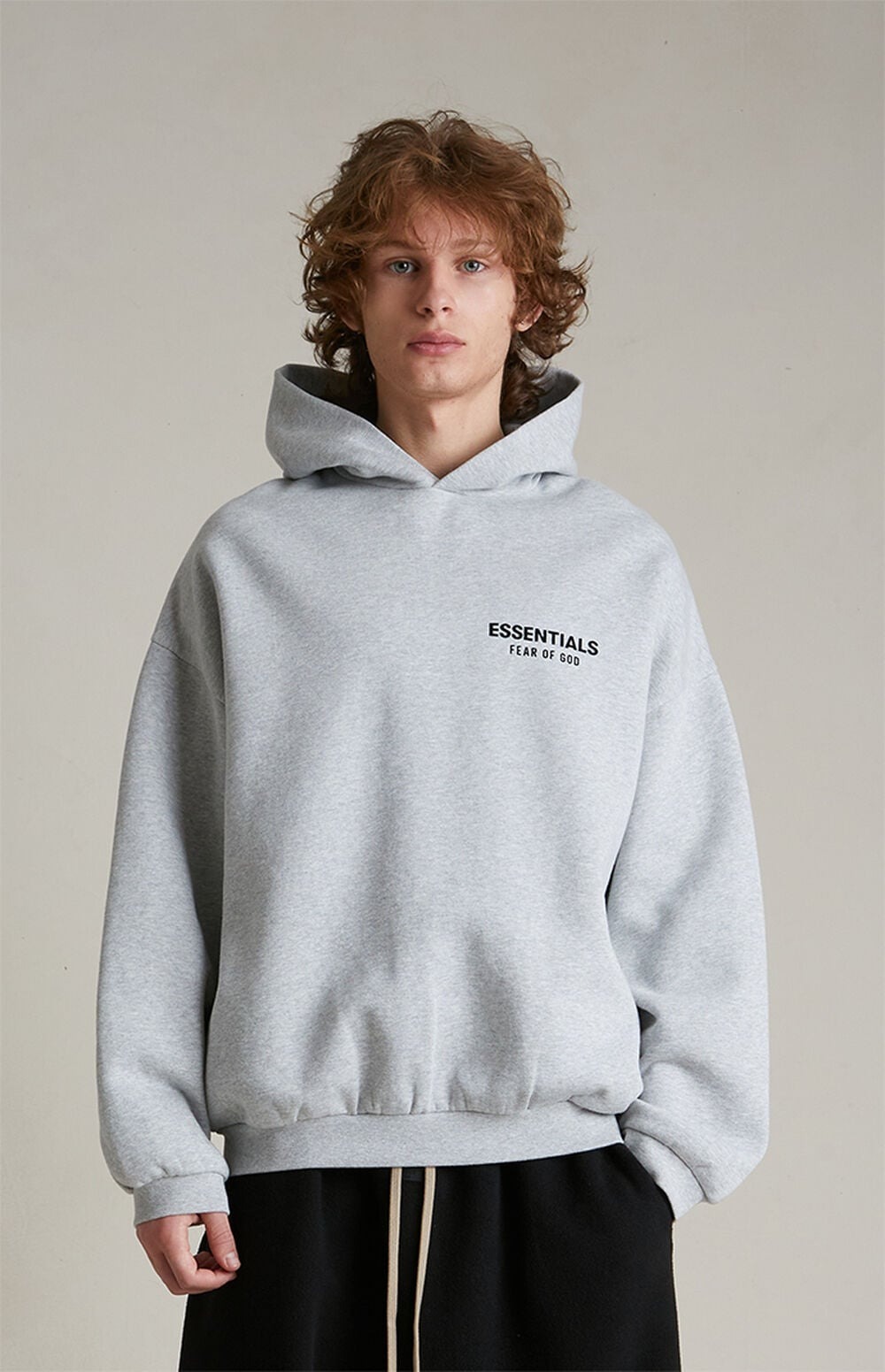 Moletom Fear of God Essentials Fleece Light Heather Gray