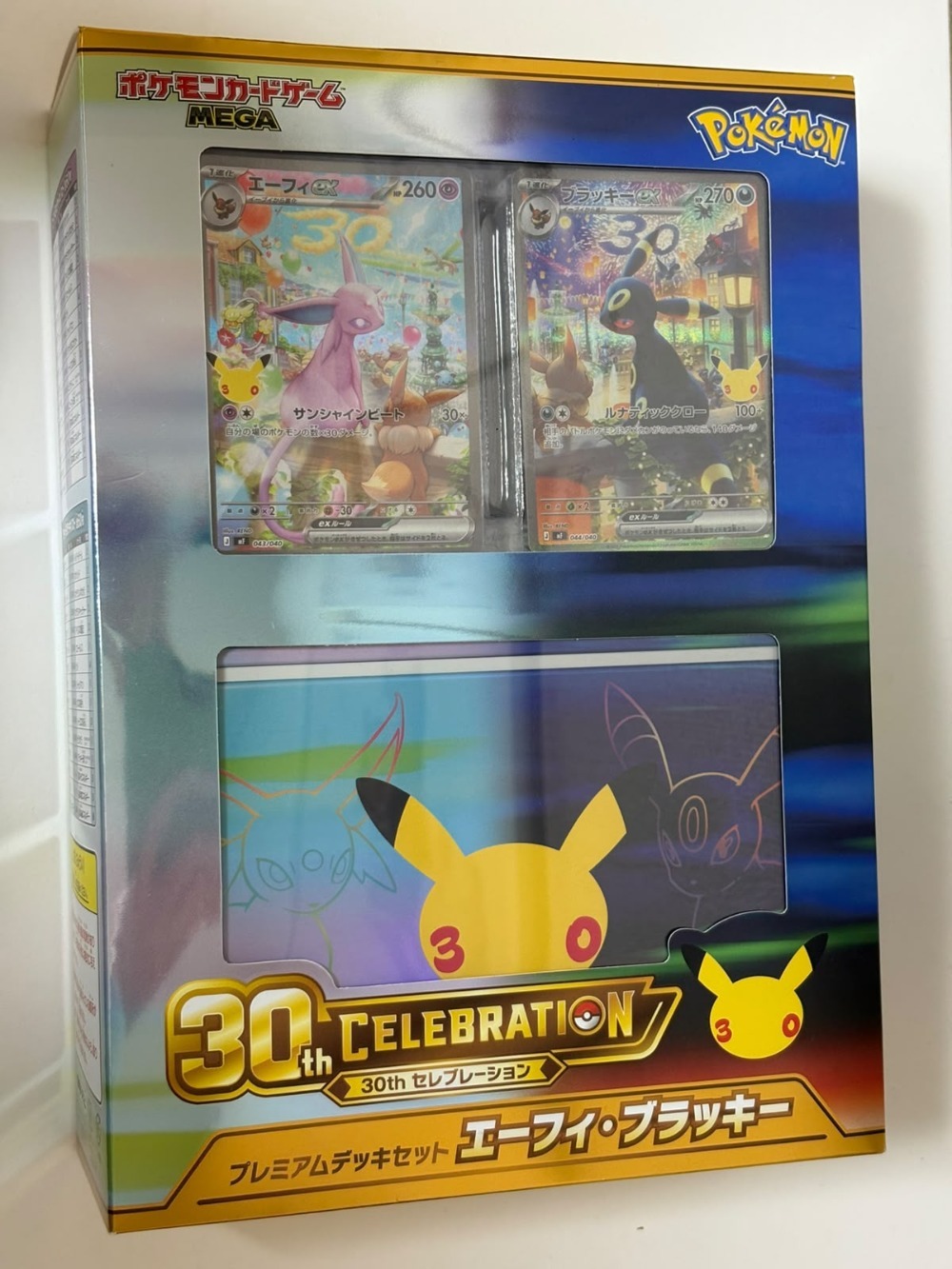 Deck de Cards MEGA Expansion Pack 30th Celebration Pokémon TCG JPN