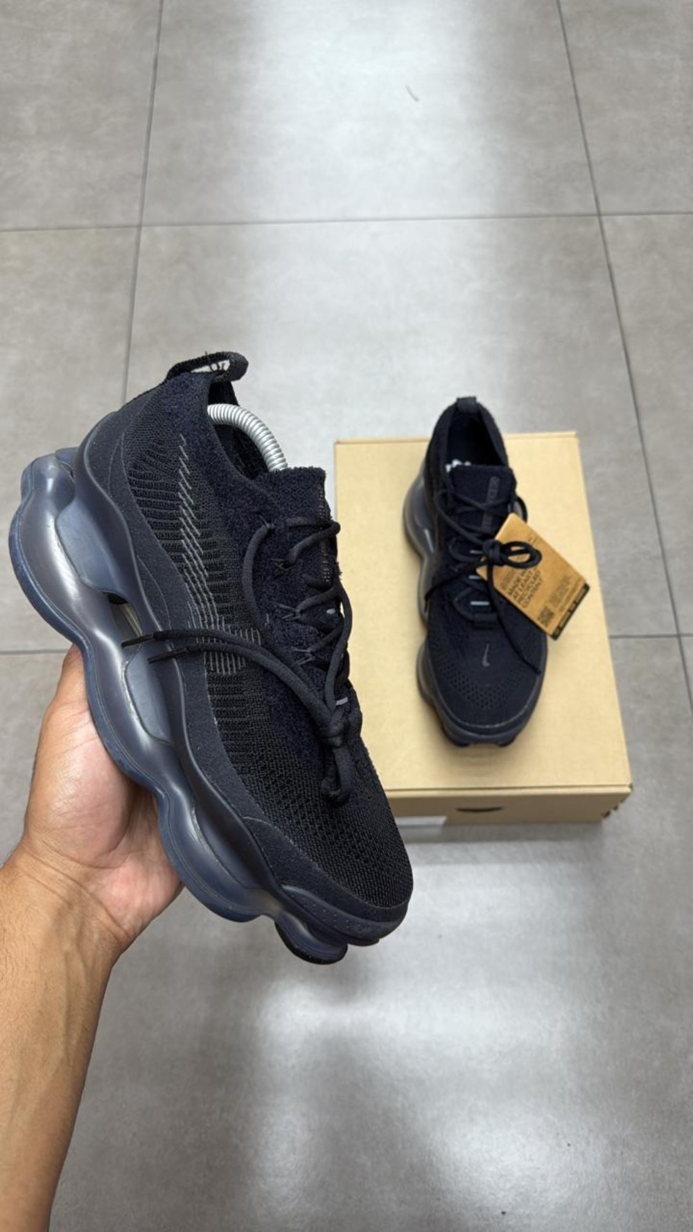 Nike Air Max Scorpion Triple Black — 41, Novo