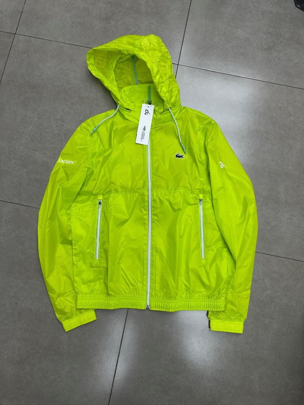 Novak Djokovic x Lacoste Jaqueta Tennis Zip Up Giallo