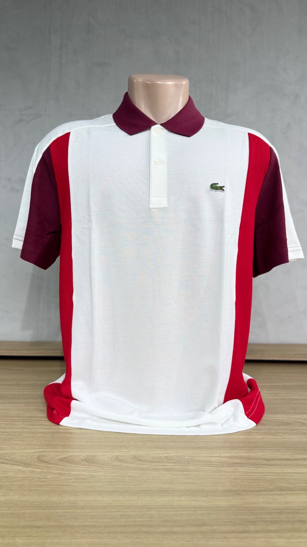Polo Lacoste Color Block