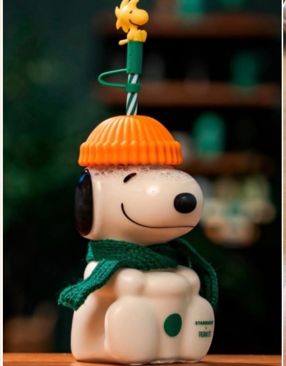Peanuts x Starbucks Copo Snoopy Glass Cold