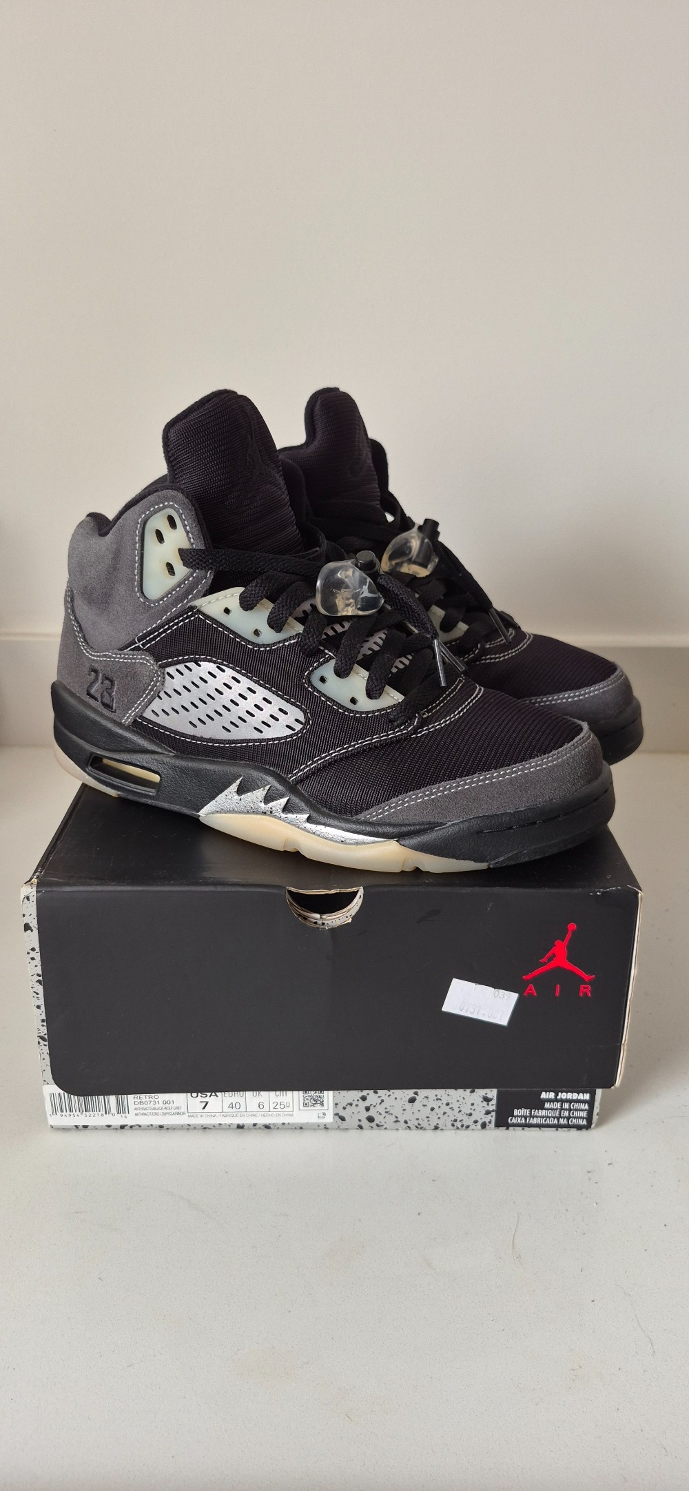 Air Jordan 5 Anthracite