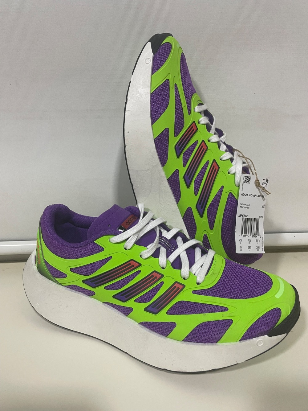 adidas Adizero Aruku Active Purple Solar Green
