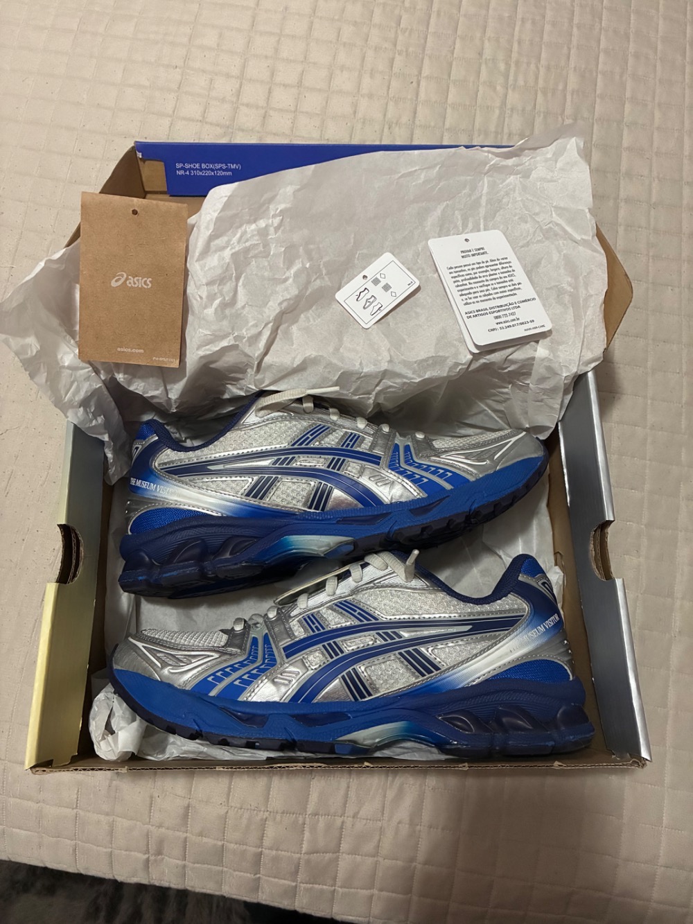 Museum Visitor x Asics Gel-Kayano 14 Polar Shade Illusion Blue