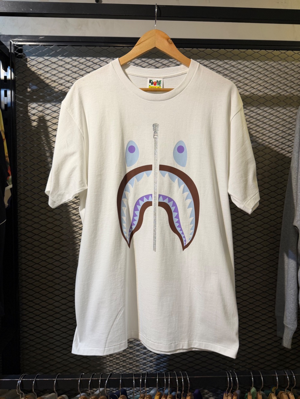 Camiseta bape shark head