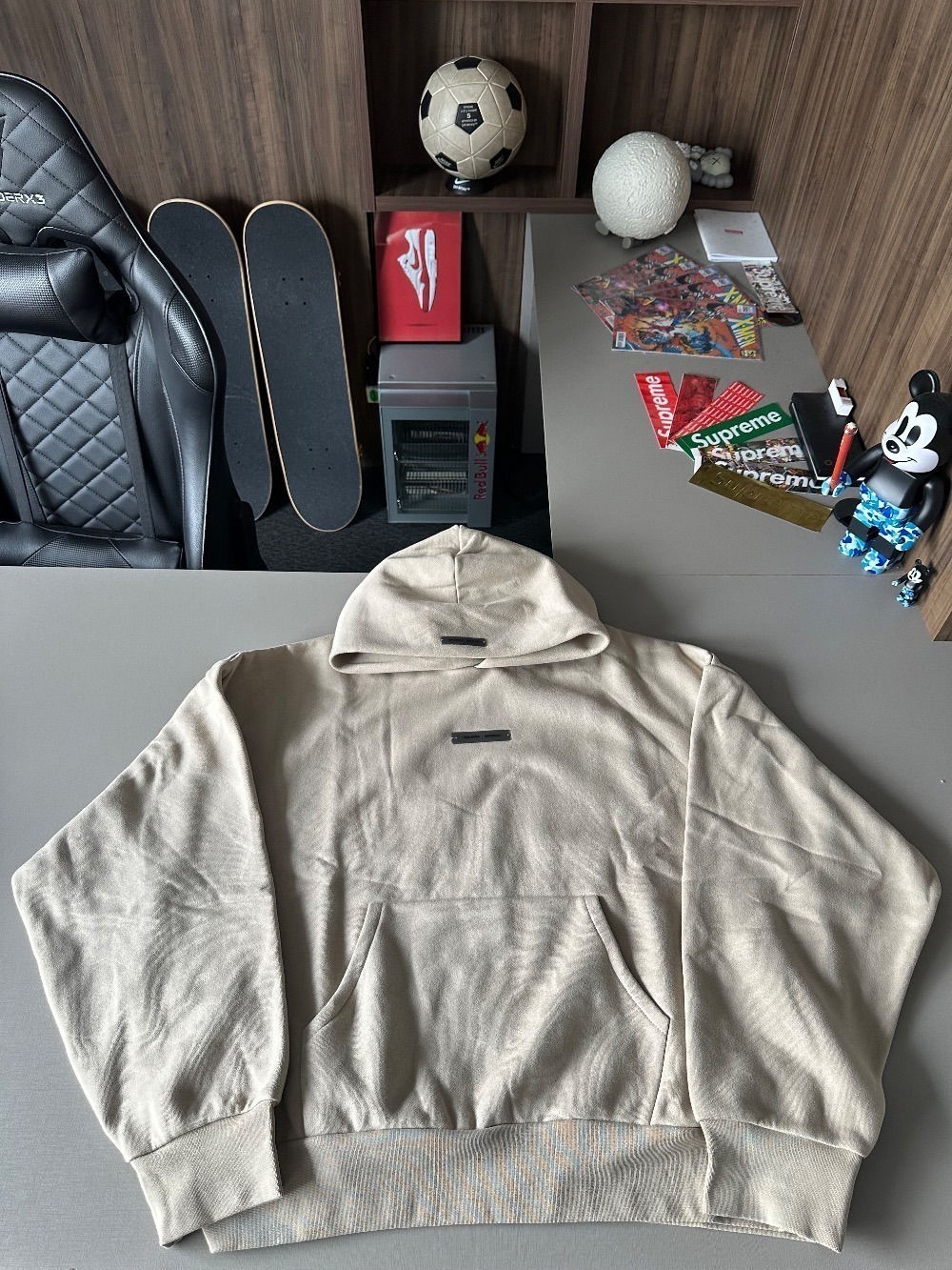 Moletom Fear of God Essentials Classic Fleece Timber