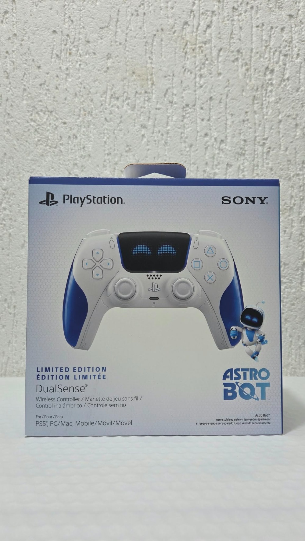 Astro Bot x Sony Controle PlayStation DualSense Limited Edition