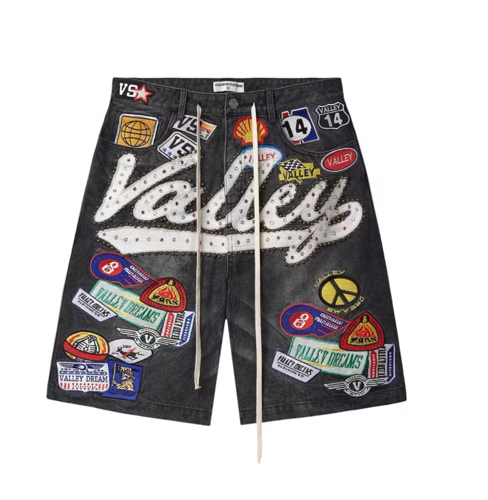 Jorts Vale Lives Forever 1980s Black
