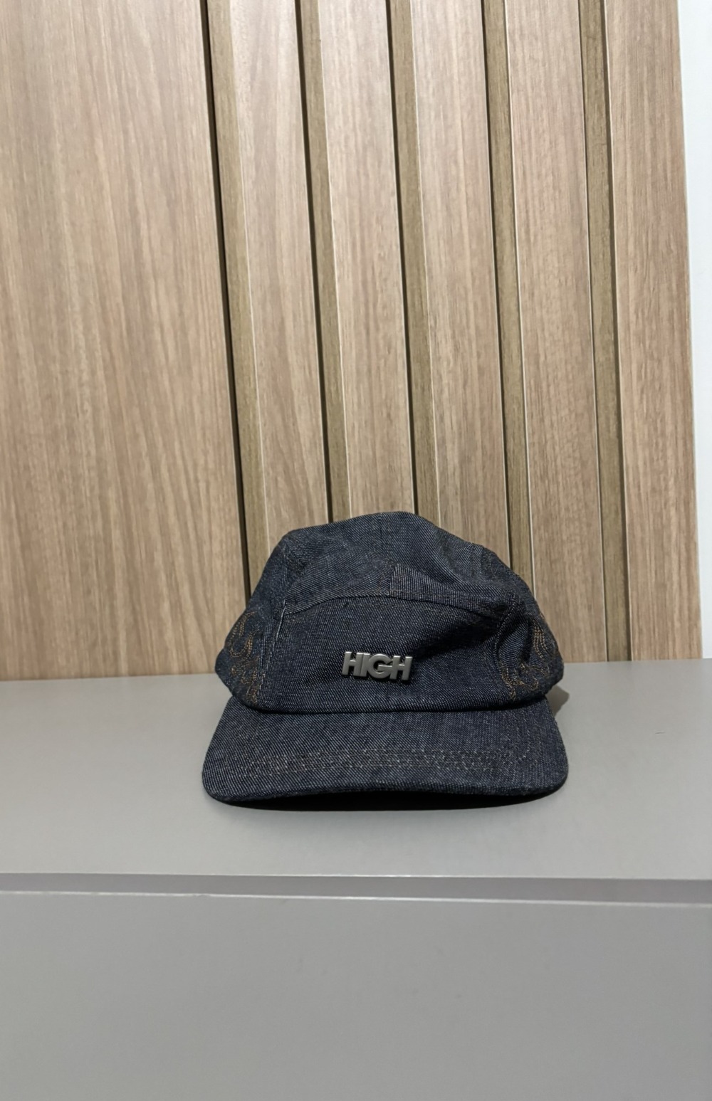 Boné High Company Jeans 5 Panel Preto