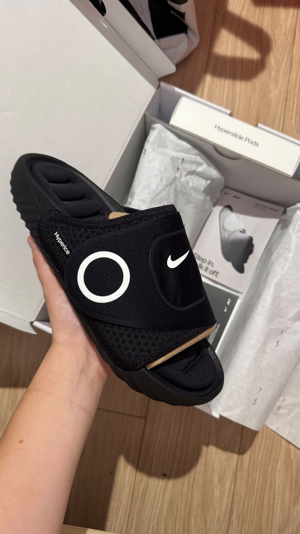 Hyperice x Nike Air Zoom Hyperslide Black Summit White