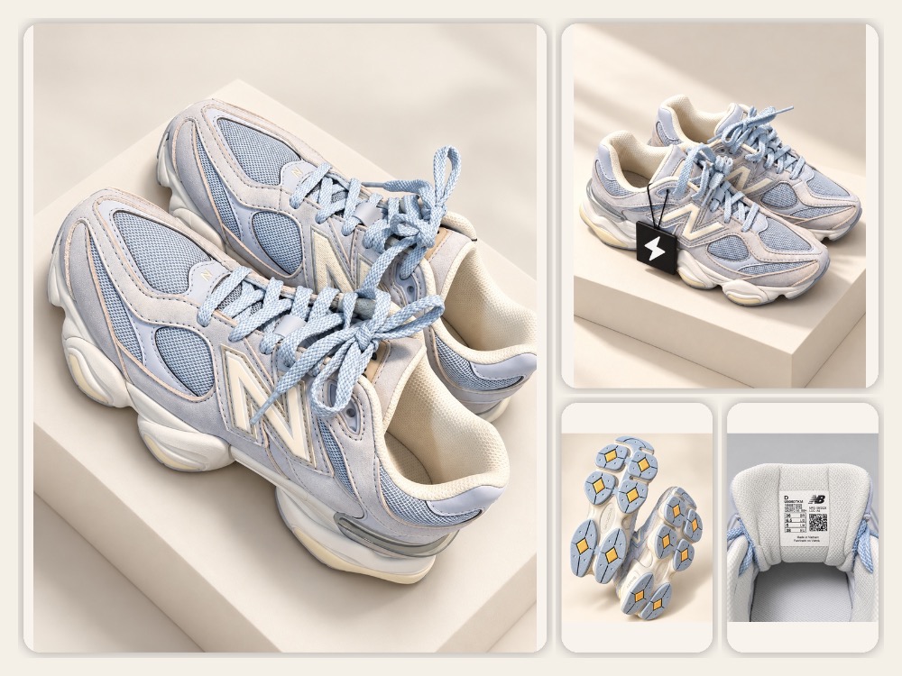 New Balance 9060 Chrome Blue