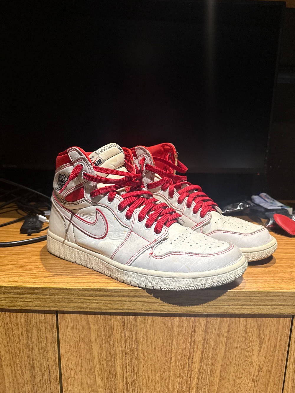 Air Jordan 1 High Phantom Gym Red