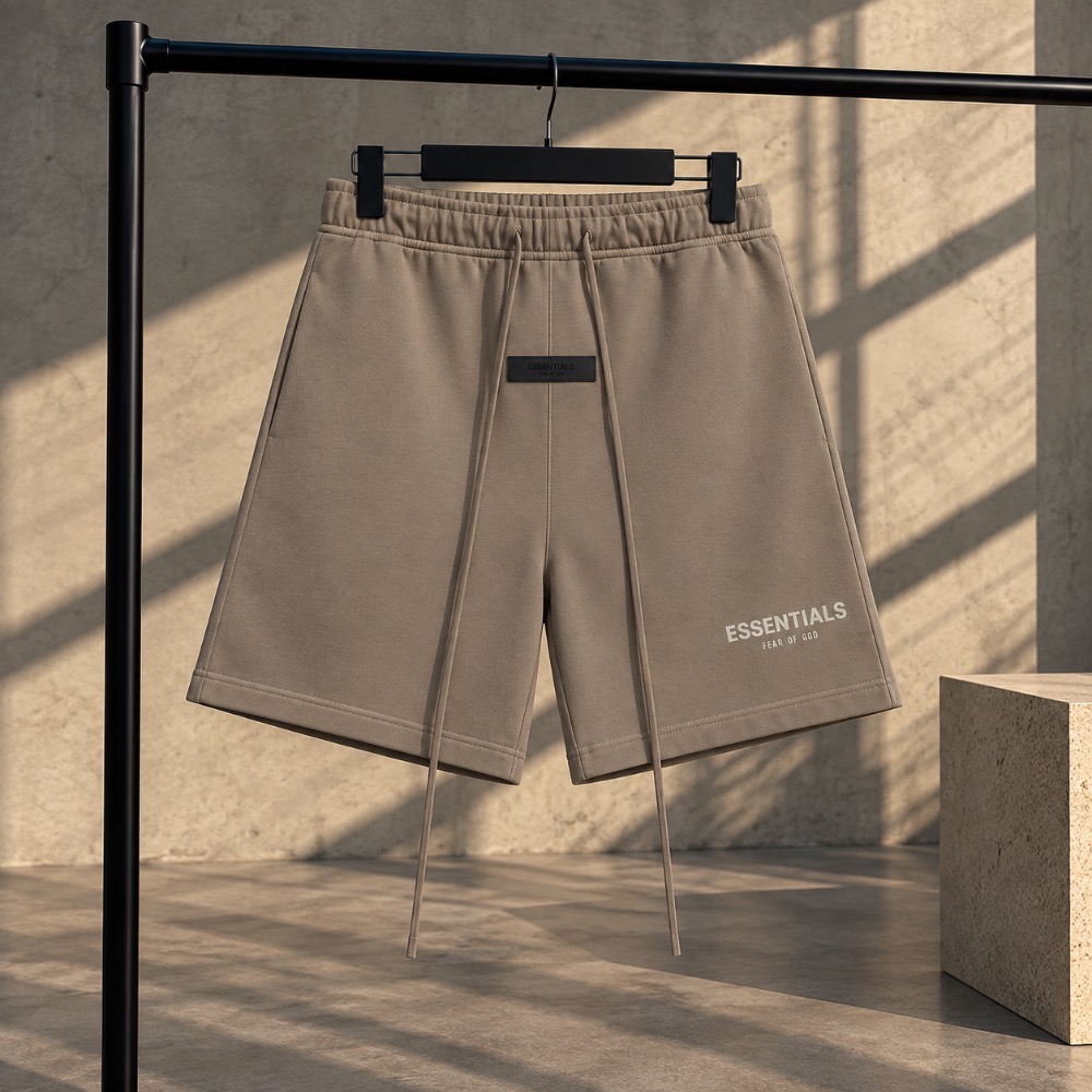 Shorts Fear of God Essentials Desert Taupe