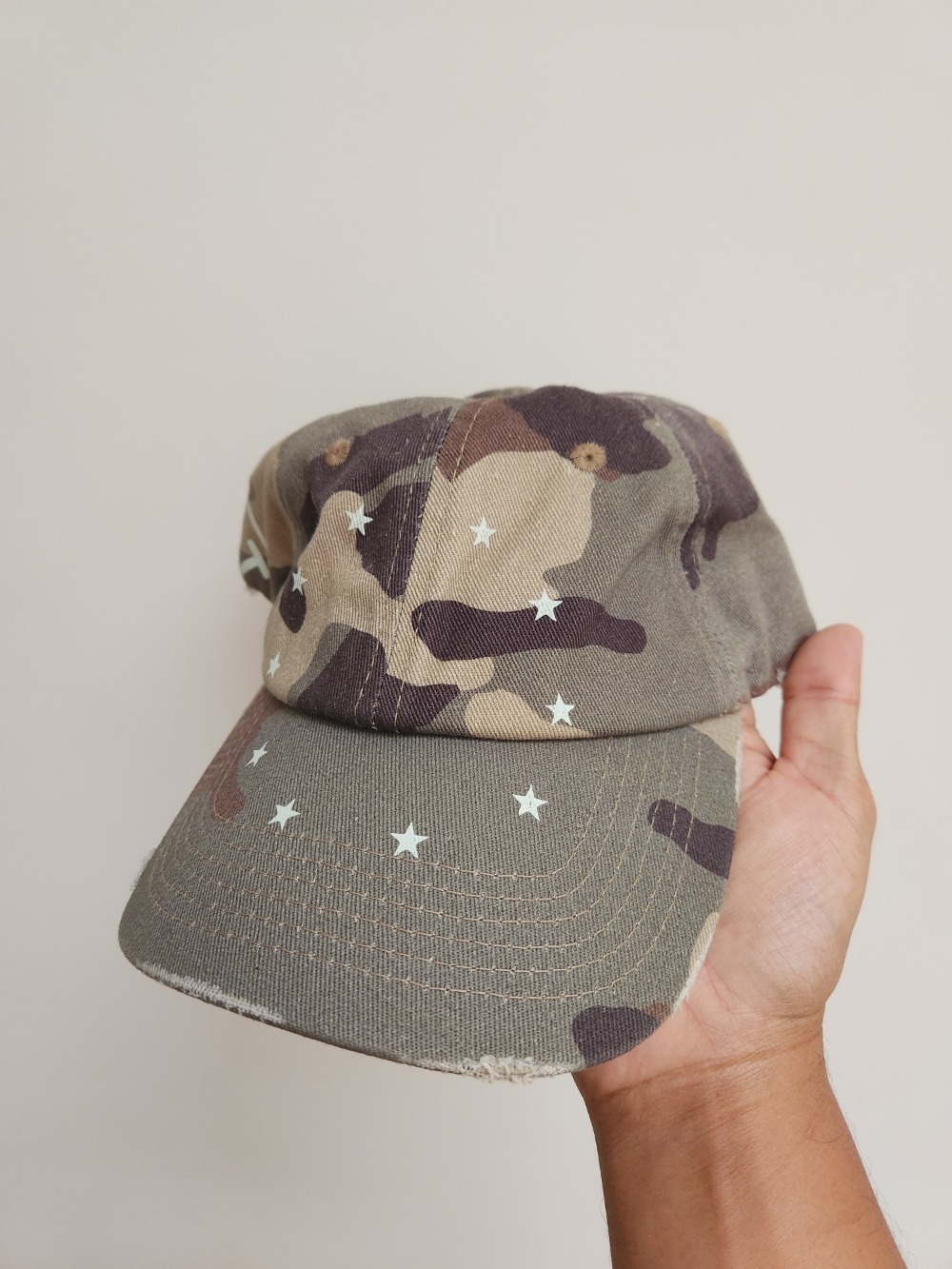 Boné Piet Camo Green