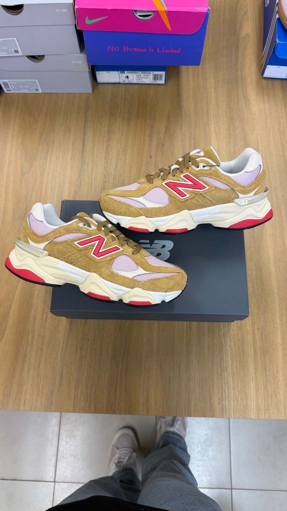 New Balance 9060 Great Plains Twilight Haze True Red
