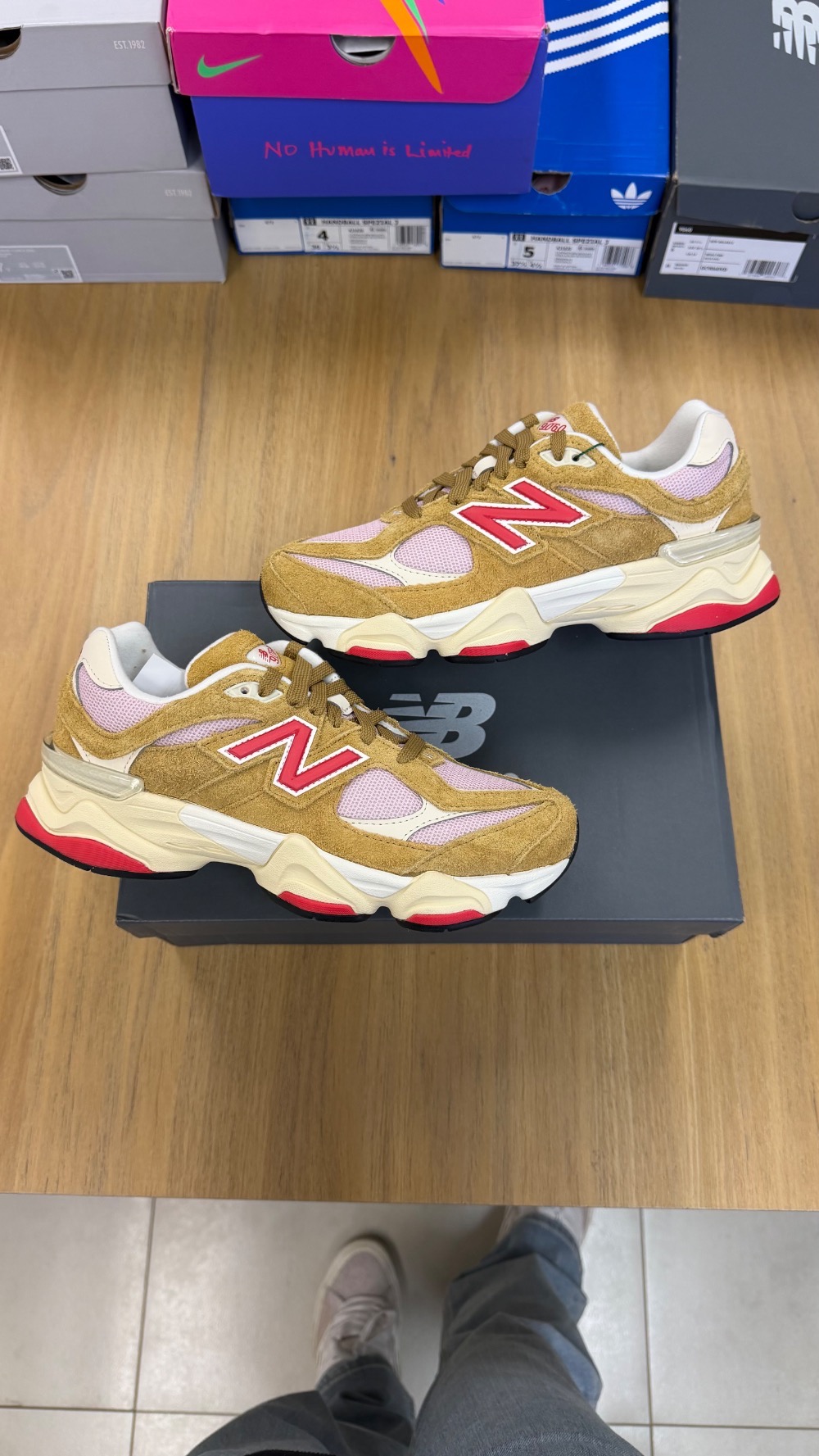 New Balance 9060 Great Plains Twilight Haze True Red