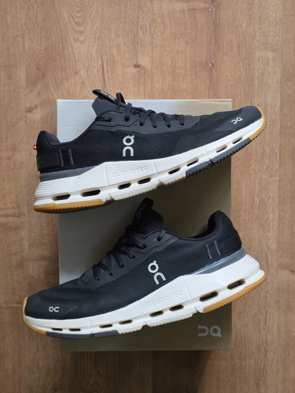 On Running Cloudnova Form 2 Black Ivory