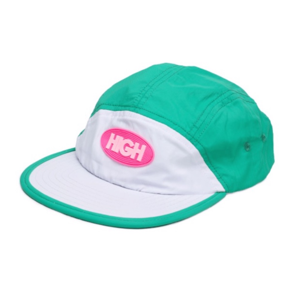 Boné High Company 5 Five Panel Rain White/Green/Branco/Verde/Rosa Original