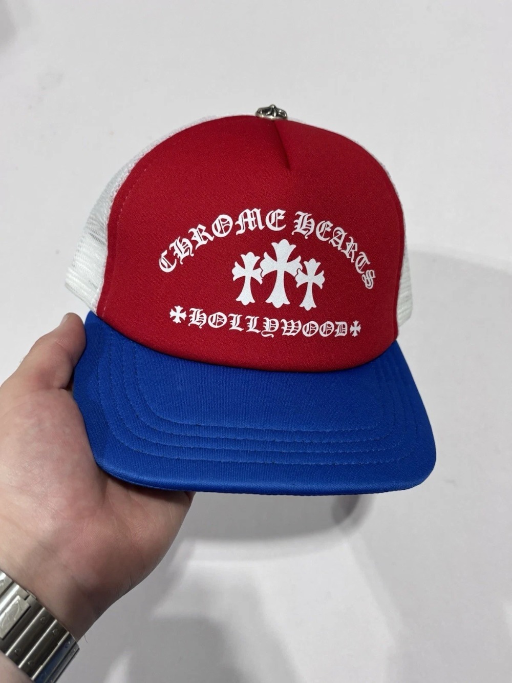 Boné Chrome Hearts 4th July 2026 Exclusive Trucker Red