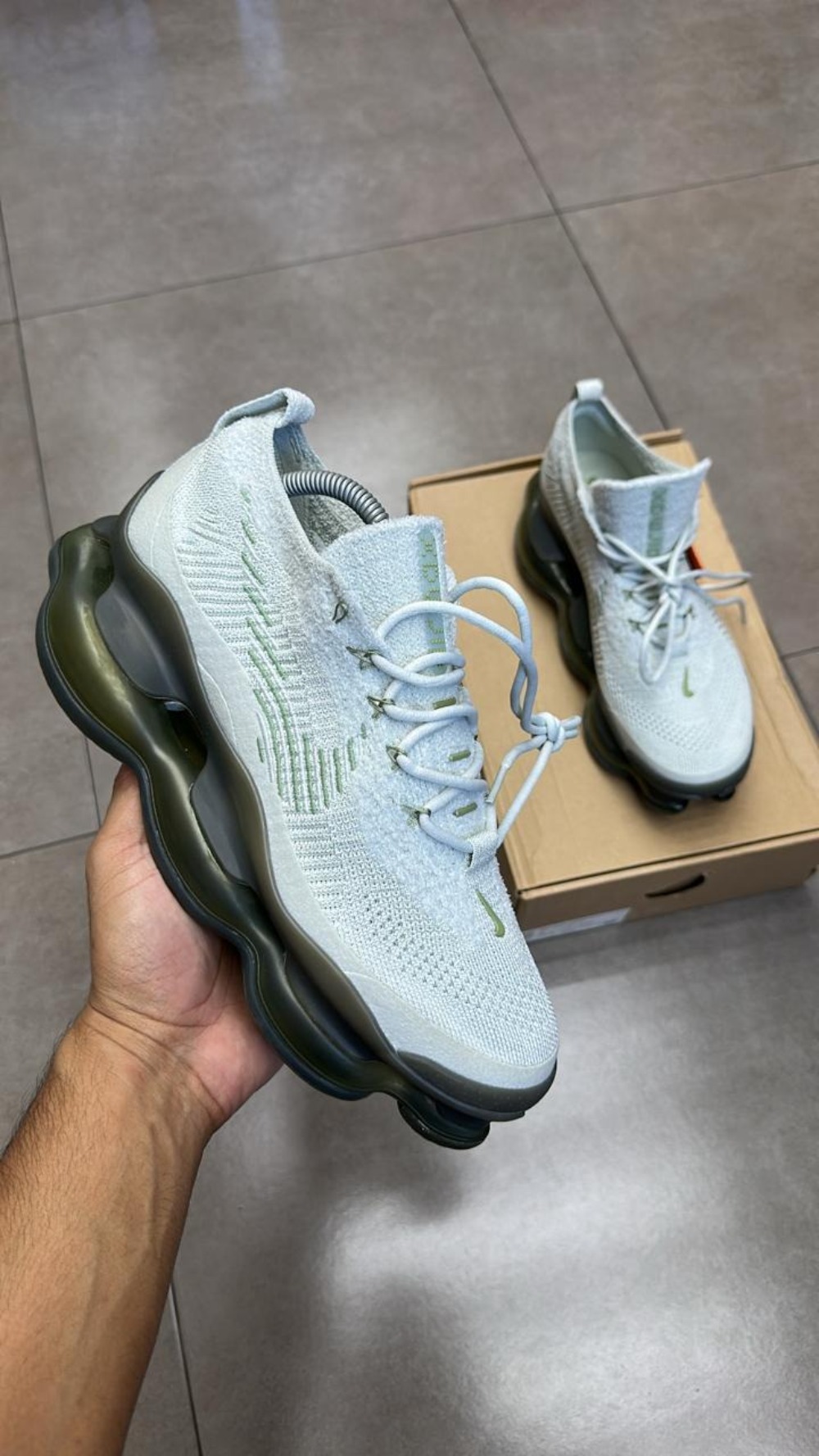 Nike Air Max Scorpion Flyknit Wolf Grey