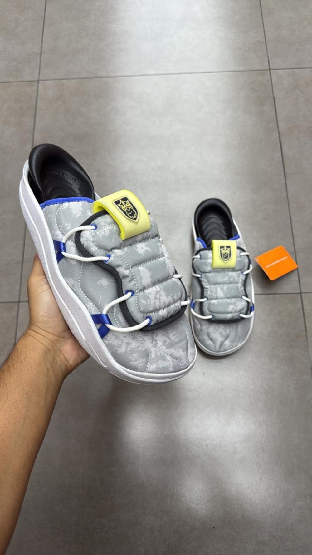 Nike Offline 3.0 PRM Light Smoke Grey Comet Blue Summit White Anthracite — 40, Novo
