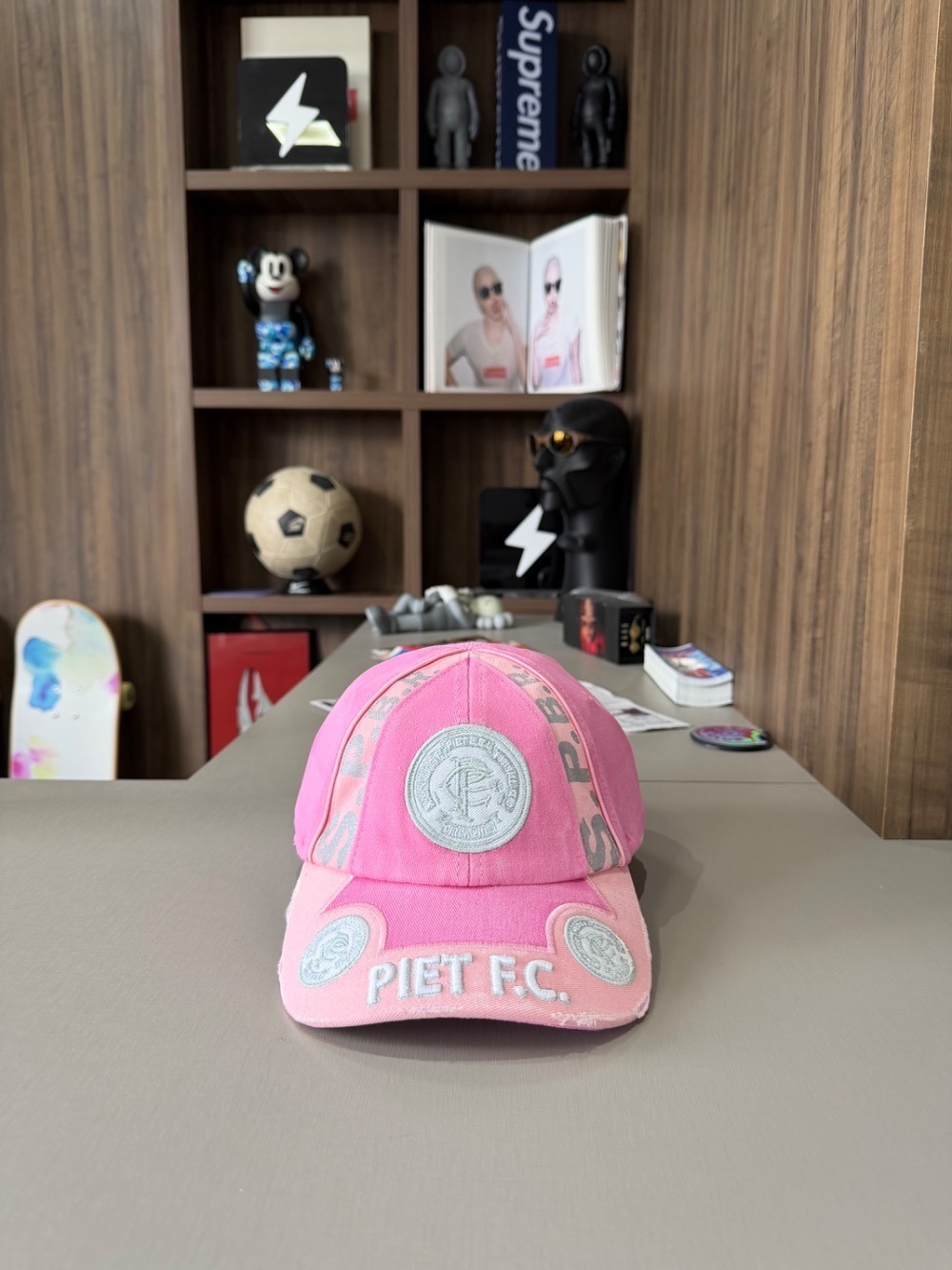 Boné Piet F.C Pink