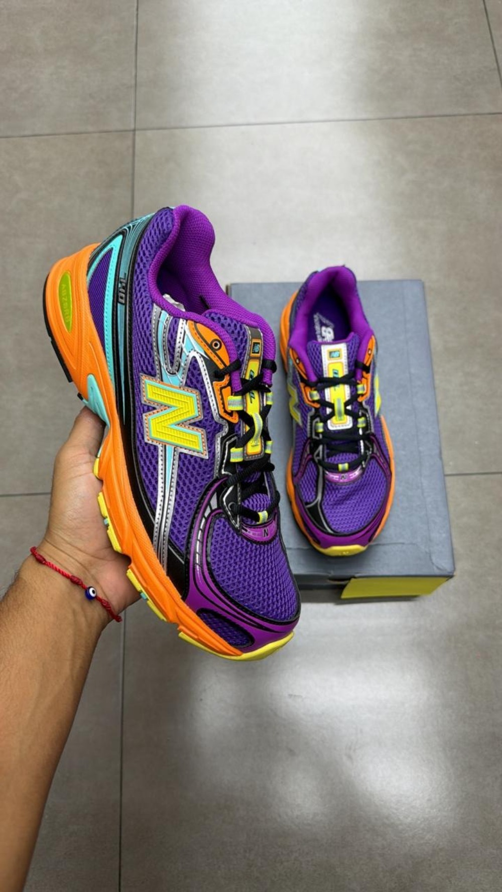 New Balance 740 Concord Grape Purple Fuchsia Sun Glow