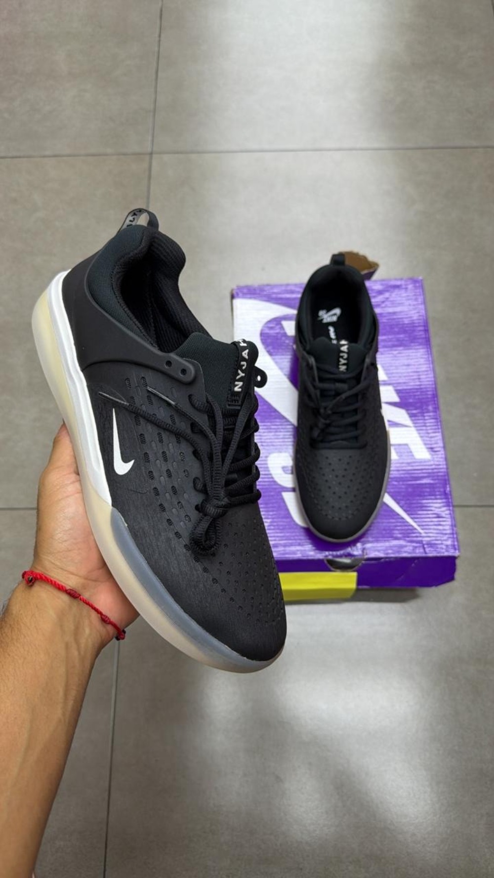 Nike SB Nyjah 3 Black White