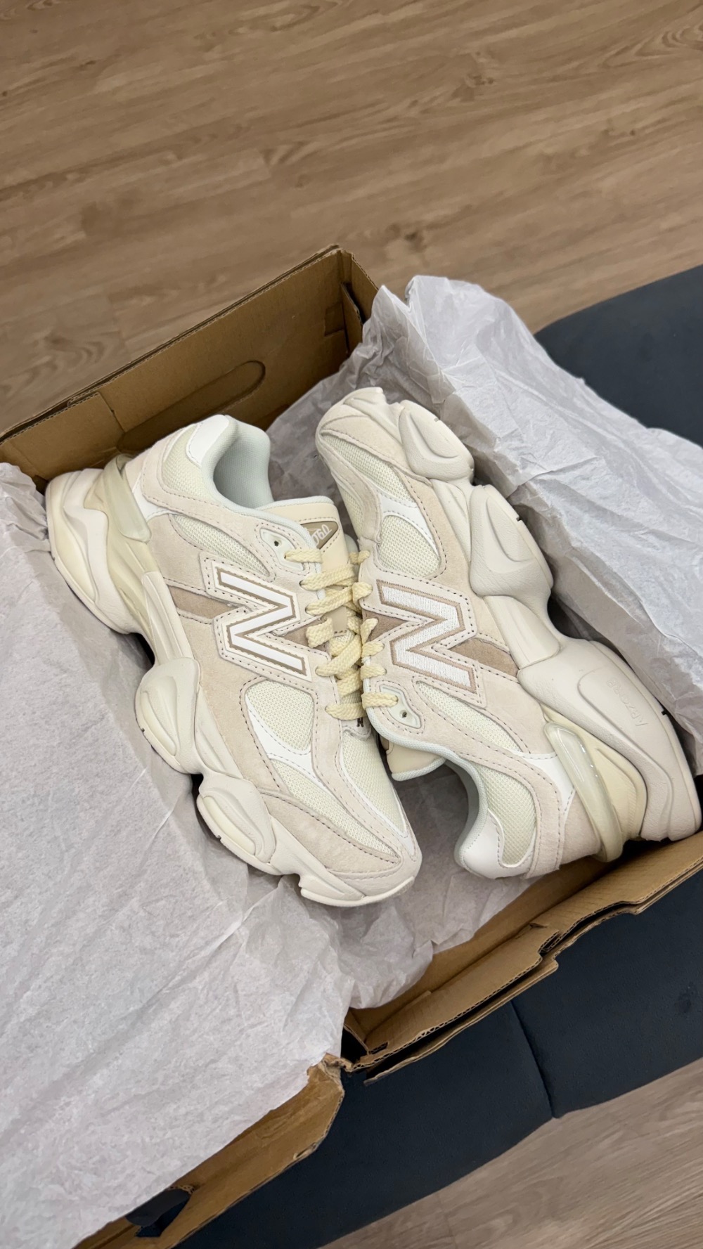 New Balance 9060 Beige White