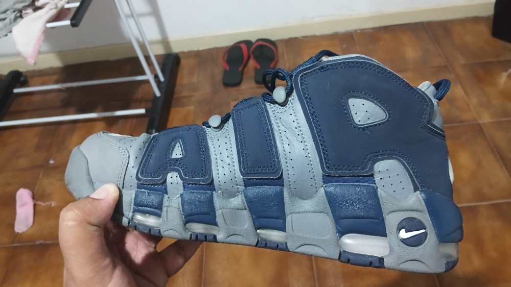 Nike Air More Uptempo 96 Georgetown Hoyas — 42, Usado