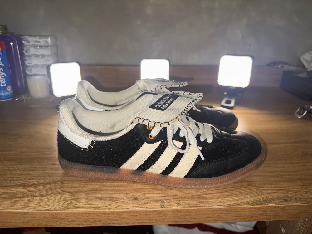Wales Bonner x adidas Samba Low Pony Tonal Core Black