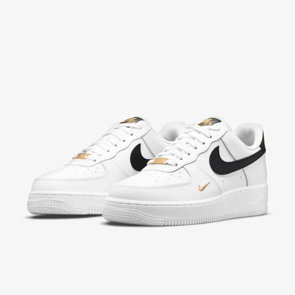 Nike Air Force 1 Low Essential White Black Gold