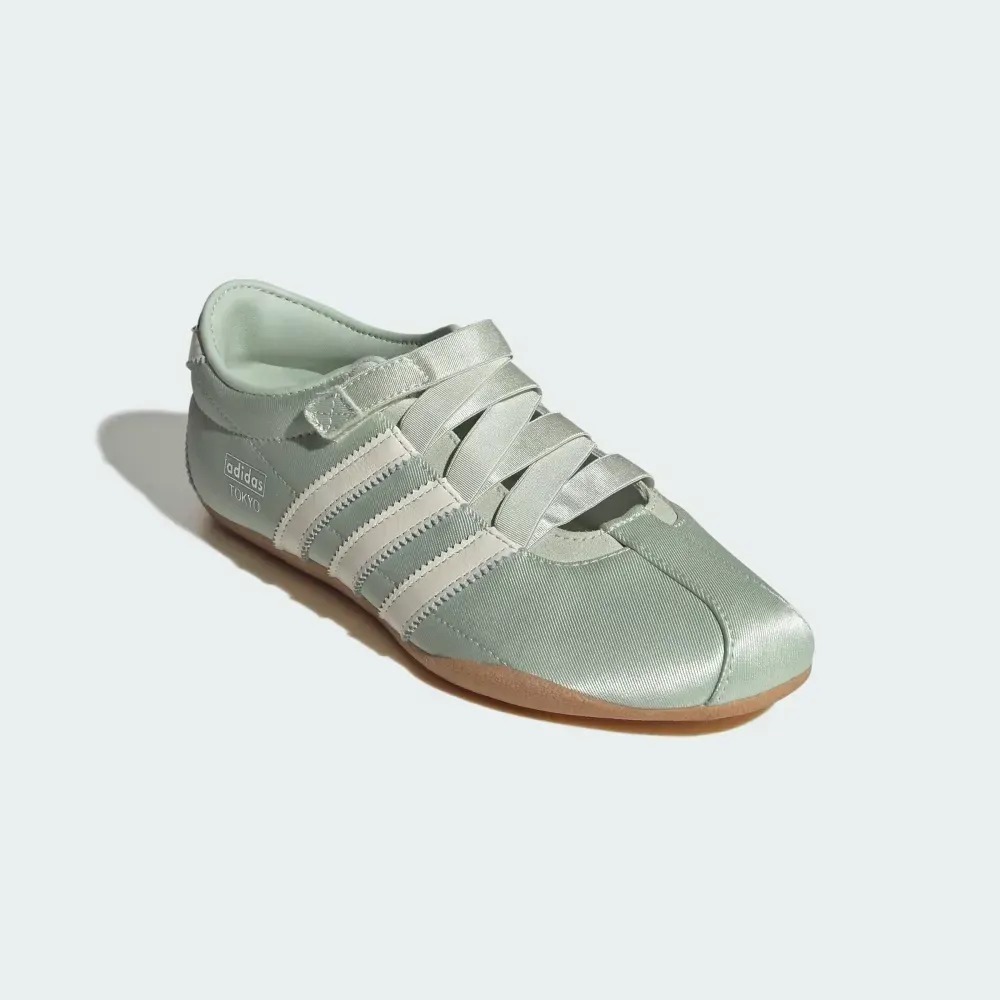 adidas Tokyo MJ Linen Green Off White Silver Metallic
