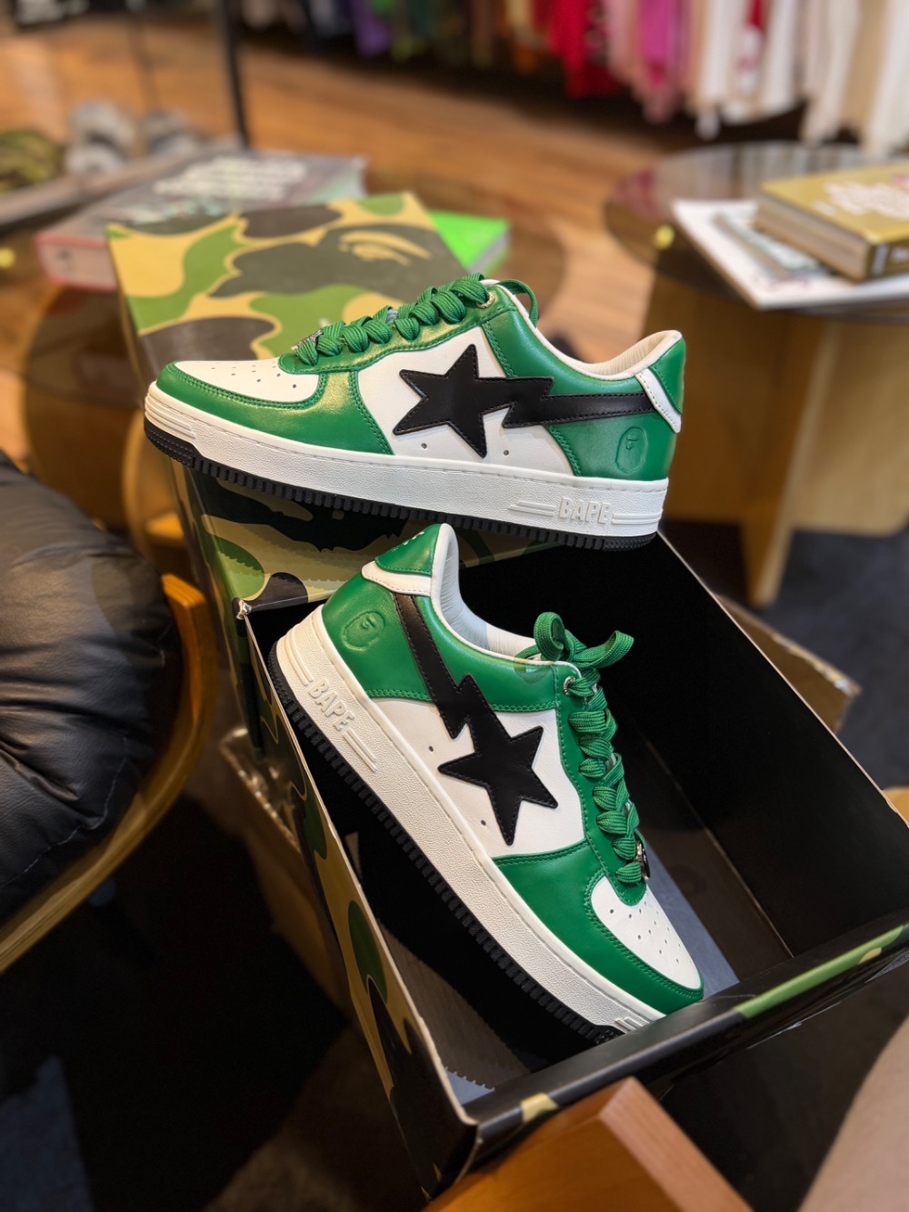 A Bathing Ape Bape Sta #3 M2 Green