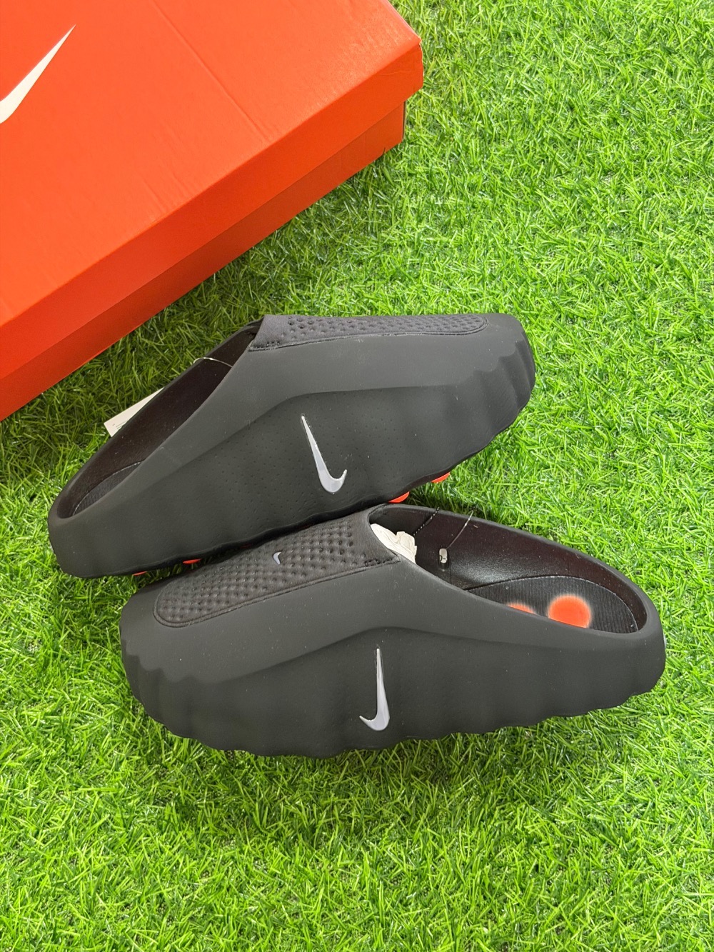 Nike Mind 001 Slide Black Chrome — 40.5, Novo