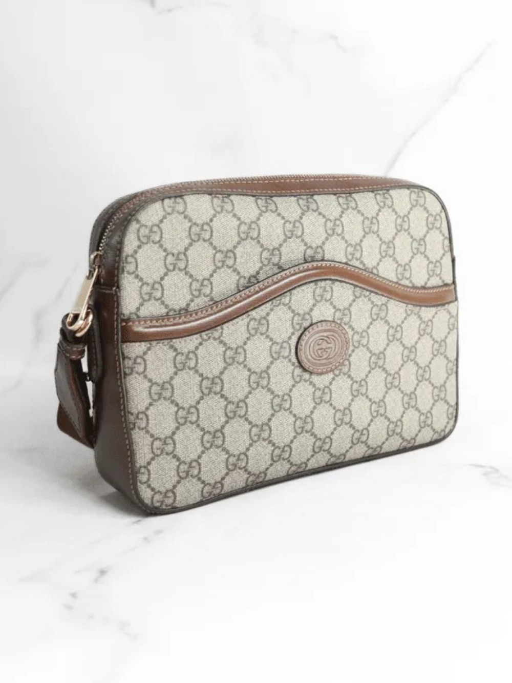Bolsa Gucci Interlocking GG Bege