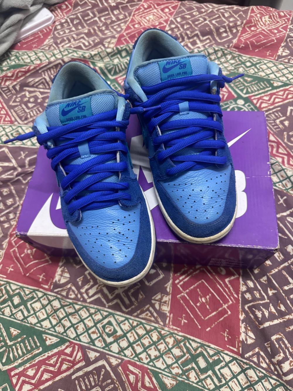 Nike SB Dunk Low Pro Blue Raspberry