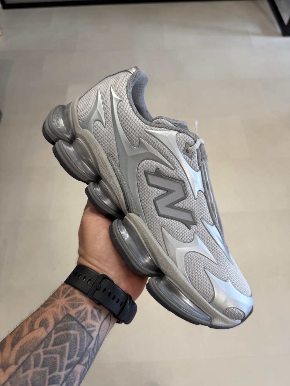 New Balance Abzorb 2000 White Silver Metallic