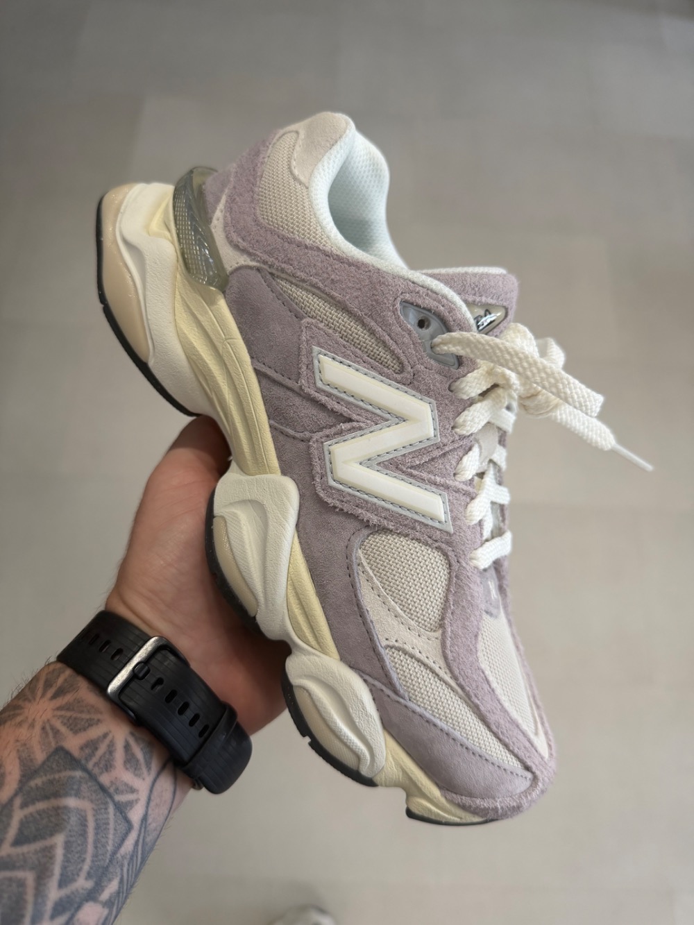 New Balance 9060 Truffle Salt Timber Wolf